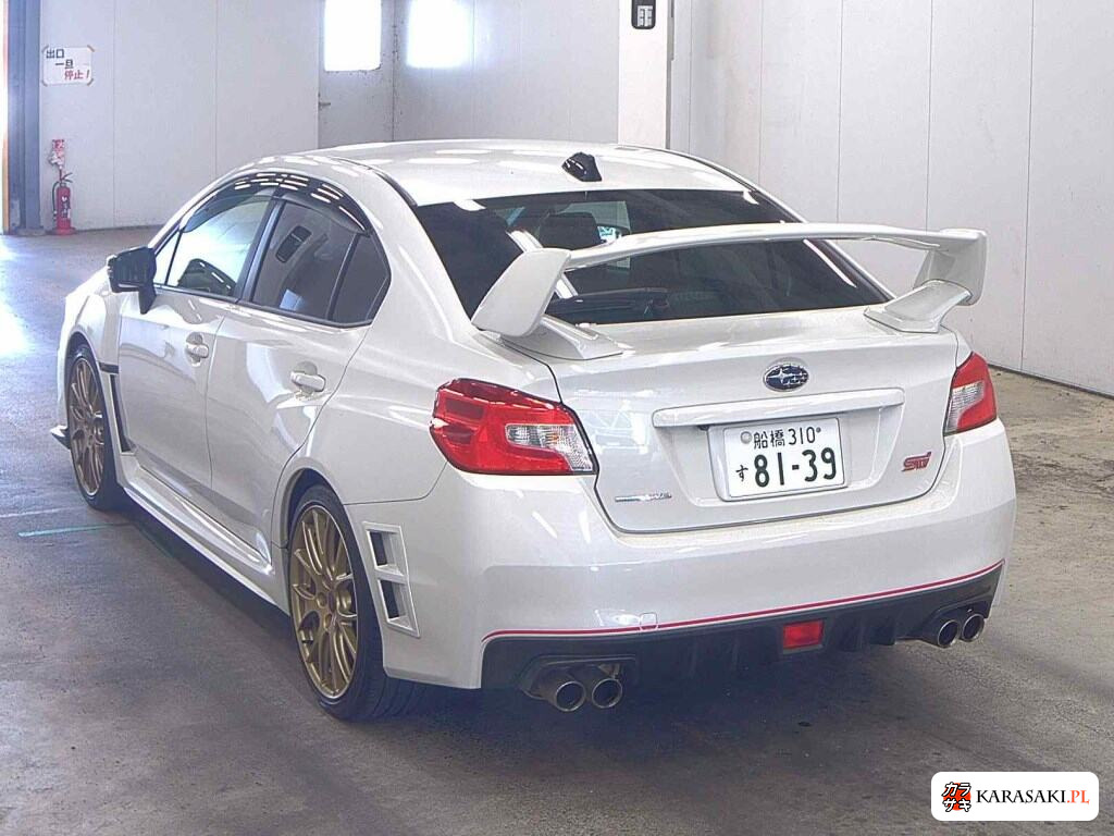 Subaru WRX STI 2020 z aukcji japońskiej