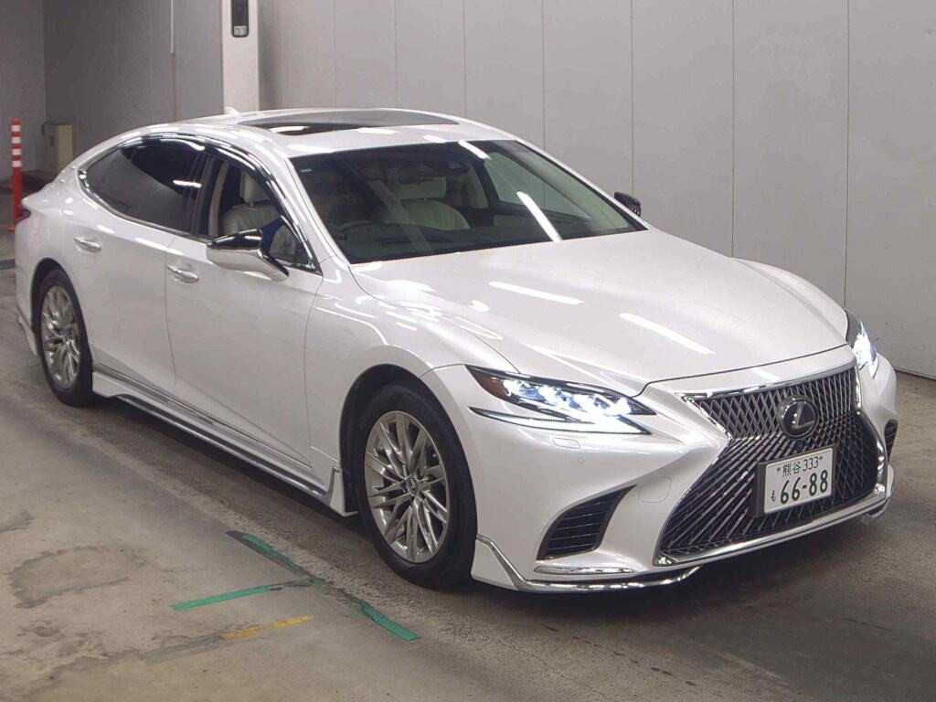 Lexus LS 2018 z aukcji japońskiej