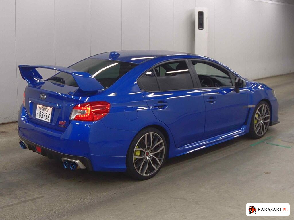 Subaru WRX STI 2019 z aukcji japońskiej
