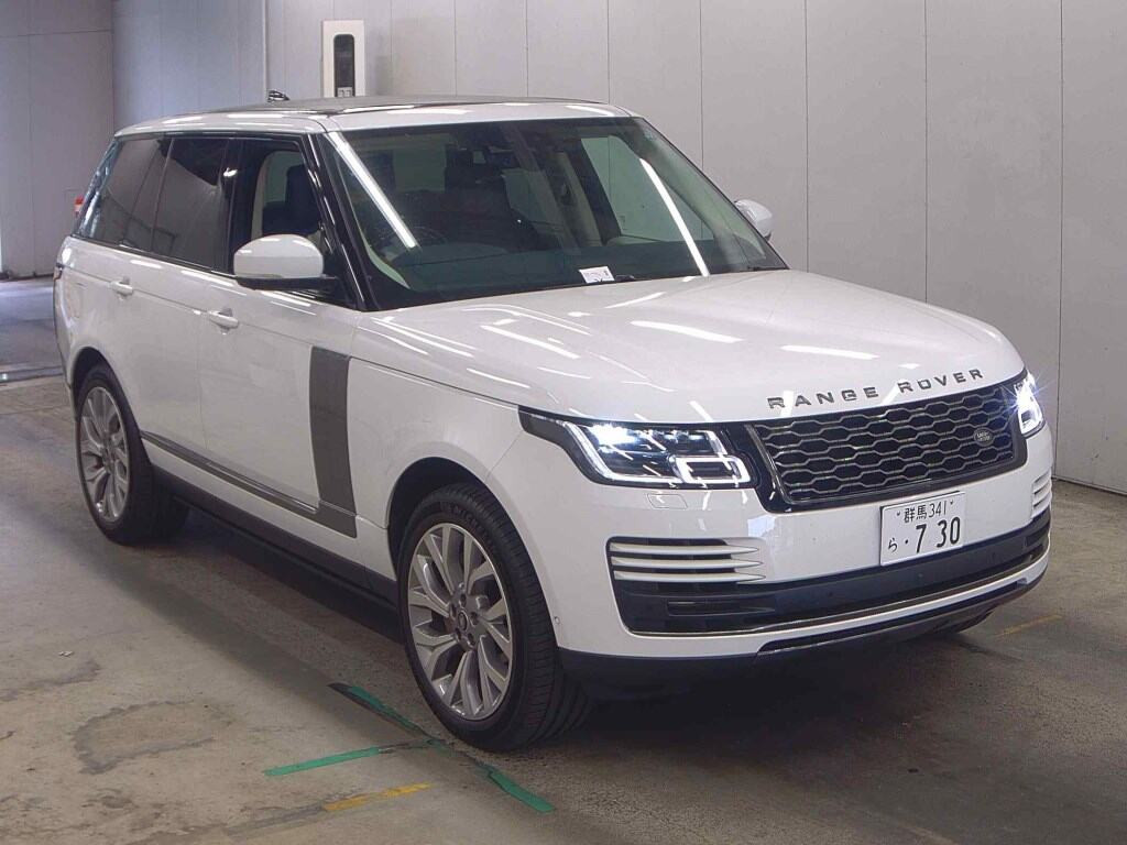 Land Rover Range Rover 2021 z aukcji japońskiej