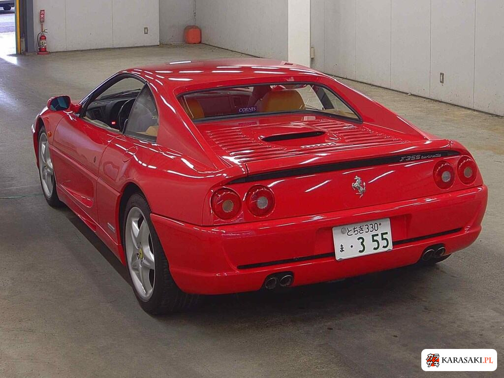Ferrari F355 1995 z aukcji japońskiej