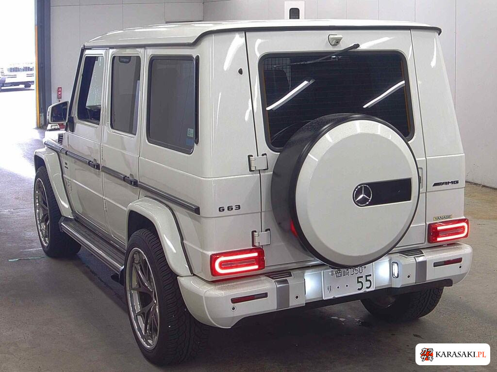 Mercedes-Benz G-Class 2007 z aukcji japońskiej