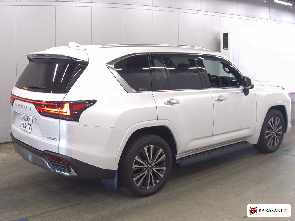 Lexus LX 2025 z aukcji japońskiej