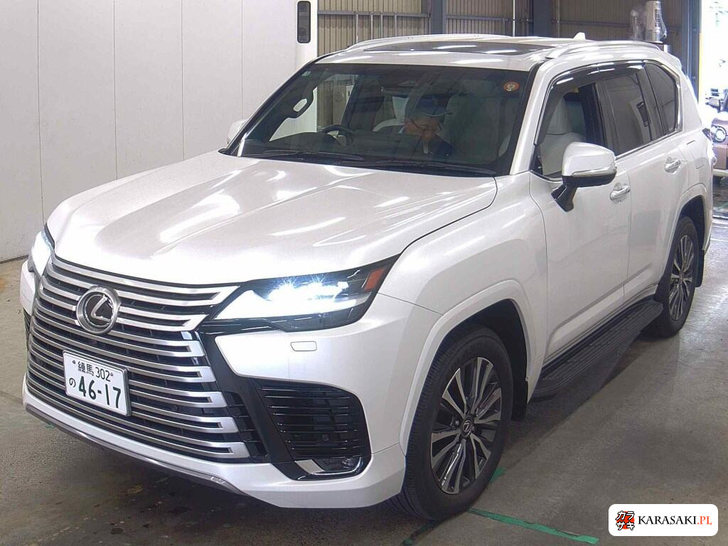 Lexus LX 2025 z aukcji japońskiej