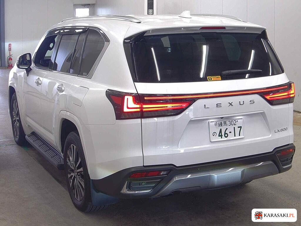 Lexus LX 2025 z aukcji japońskiej