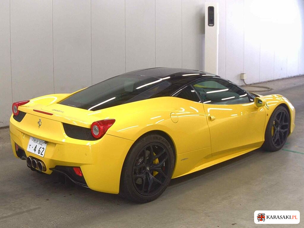 Ferrari 458 Italia 2017 z aukcji japońskiej