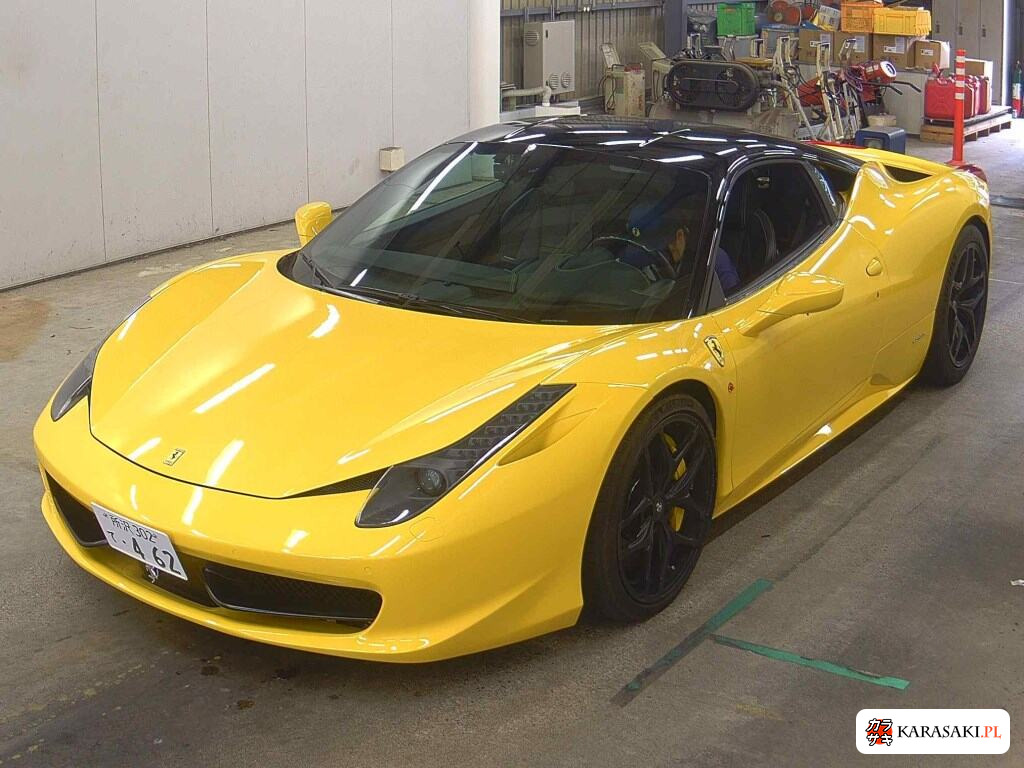 Ferrari 458 Italia 2017 z aukcji japońskiej