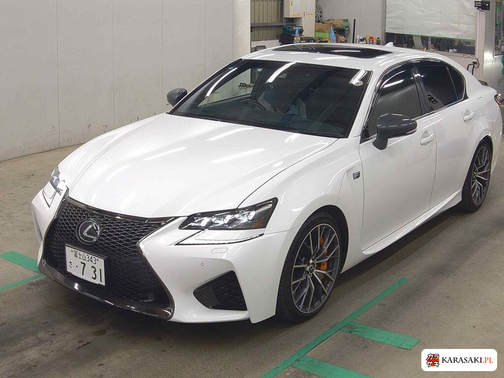 Lexus GS F 2018 z aukcji japońskiej