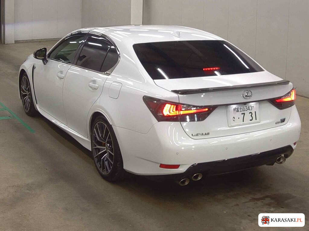 Lexus GS F 2018 z aukcji japońskiej