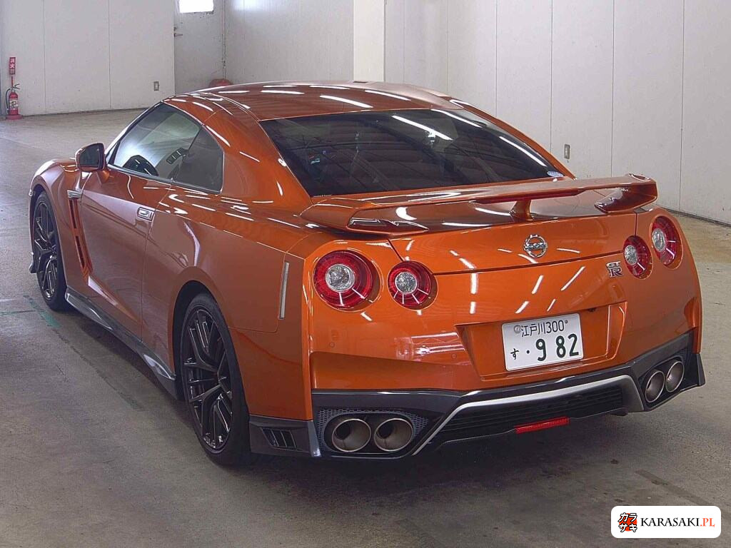 Nissan GT-R 2017 z aukcji japońskiej