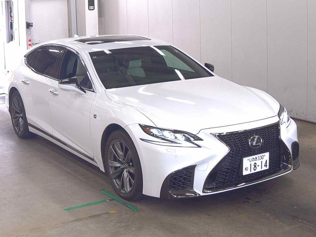 Lexus LS 2018 z aukcji japońskiej