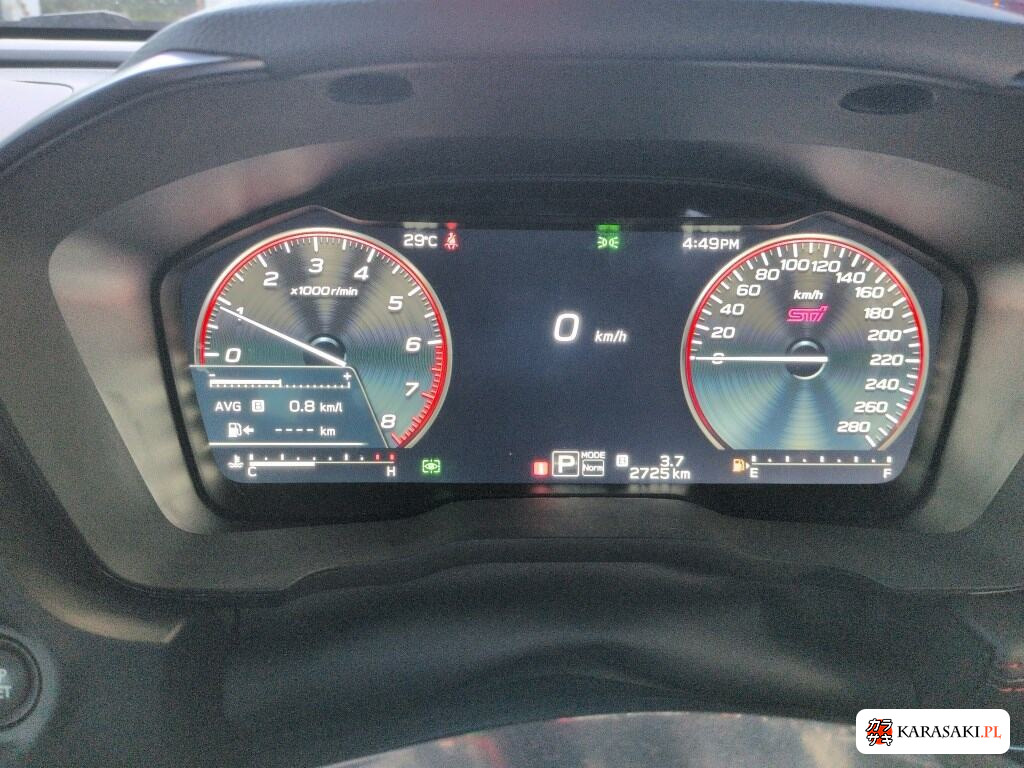 Subaru WRX S4 2025 z aukcji japońskiej