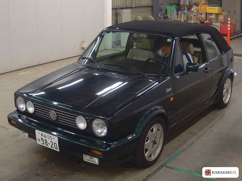 Volkswagen Golf Cabrio 1991 z aukcji japońskiej