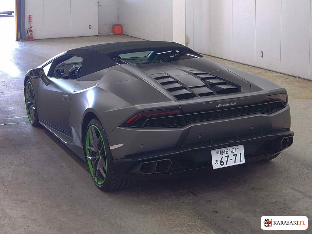 Lamborghini Huracan 2018 z aukcji japońskiej