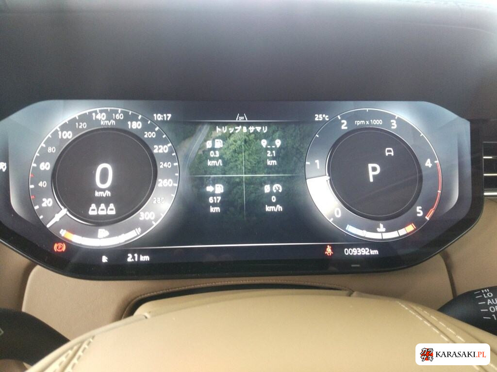 Land Rover Range Rover 2025 z aukcji japońskiej