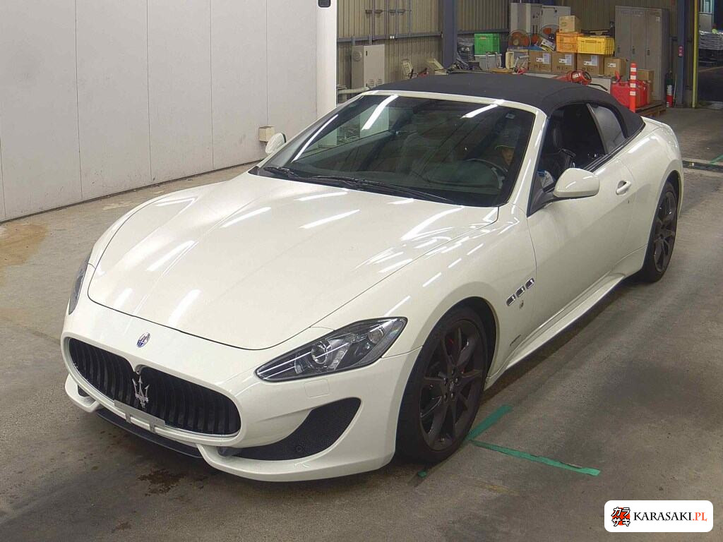 Maserati Grancabrio 2014 z aukcji japońskiej