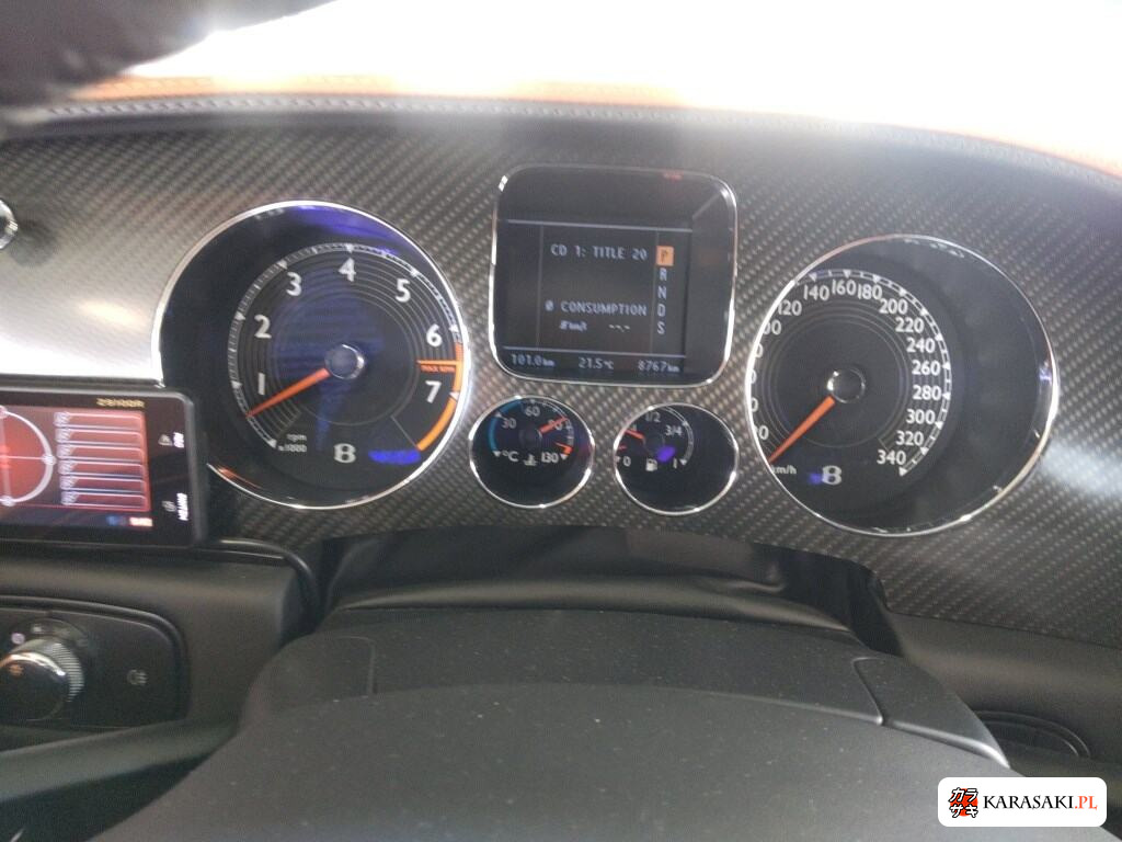 Bentley Continental 2011 z aukcji japońskiej
