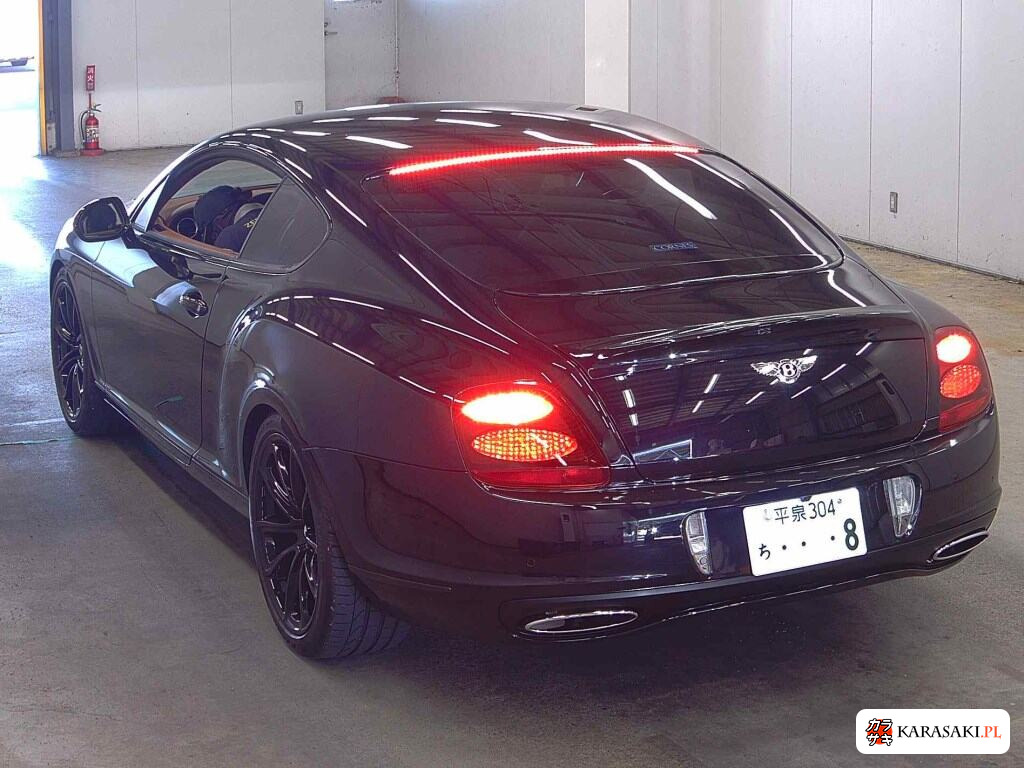 Bentley Continental 2011 z aukcji japońskiej