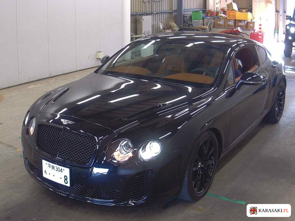 Bentley Continental 2011 z aukcji japońskiej