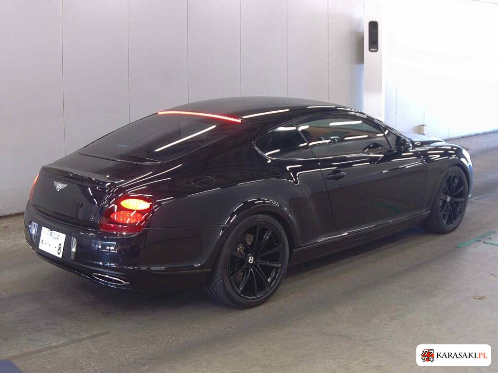 Bentley Continental 2011 z aukcji japońskiej