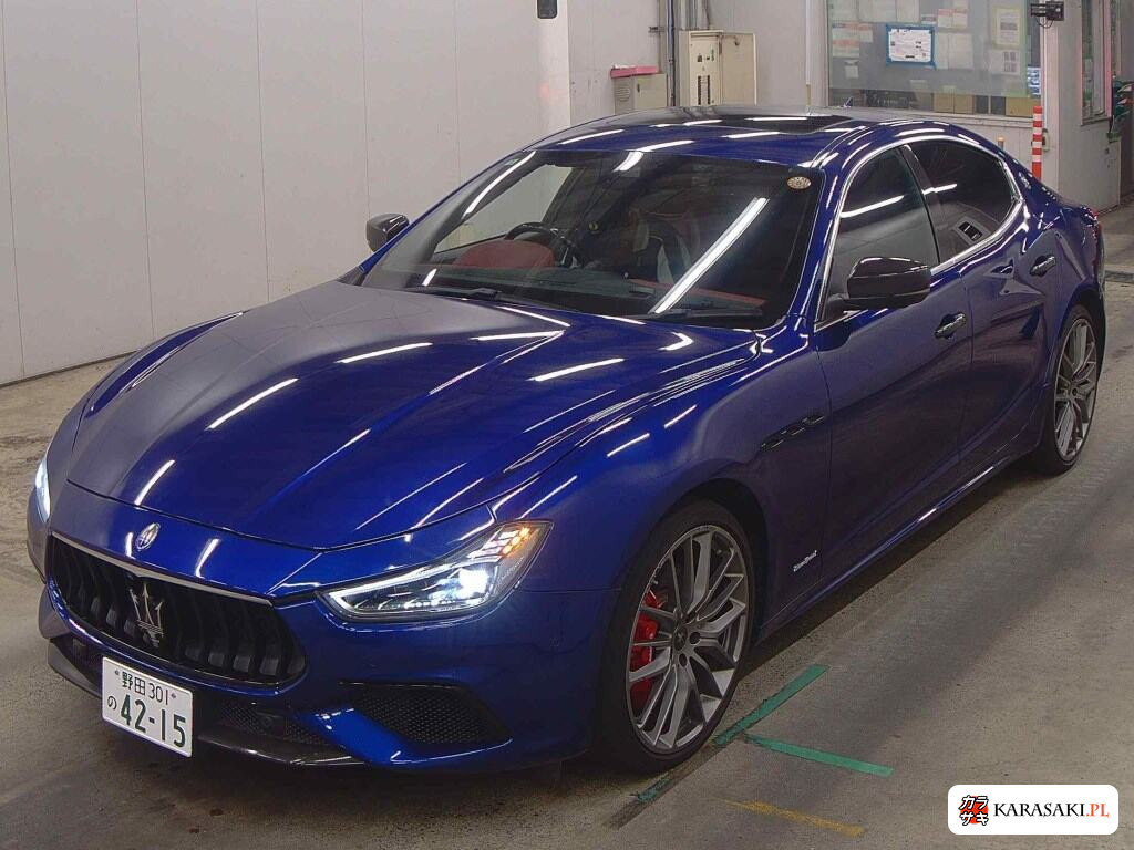 Maserati Ghibli 2018 z aukcji japońskiej