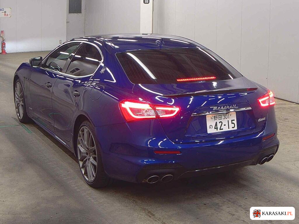 Maserati Ghibli 2018 z aukcji japońskiej