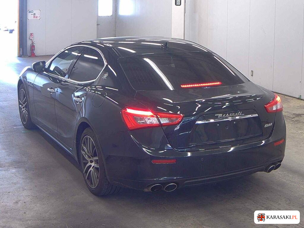 Maserati Ghibli 2017 z aukcji japońskiej
