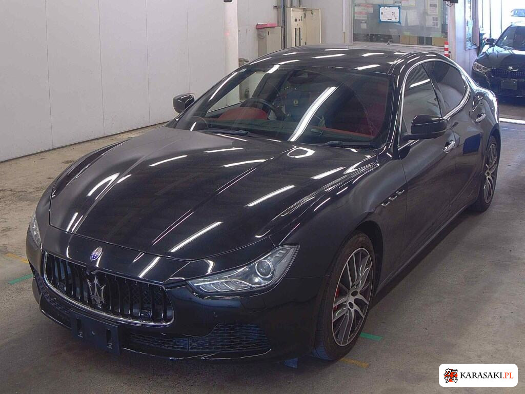 Maserati Ghibli 2017 z aukcji japońskiej