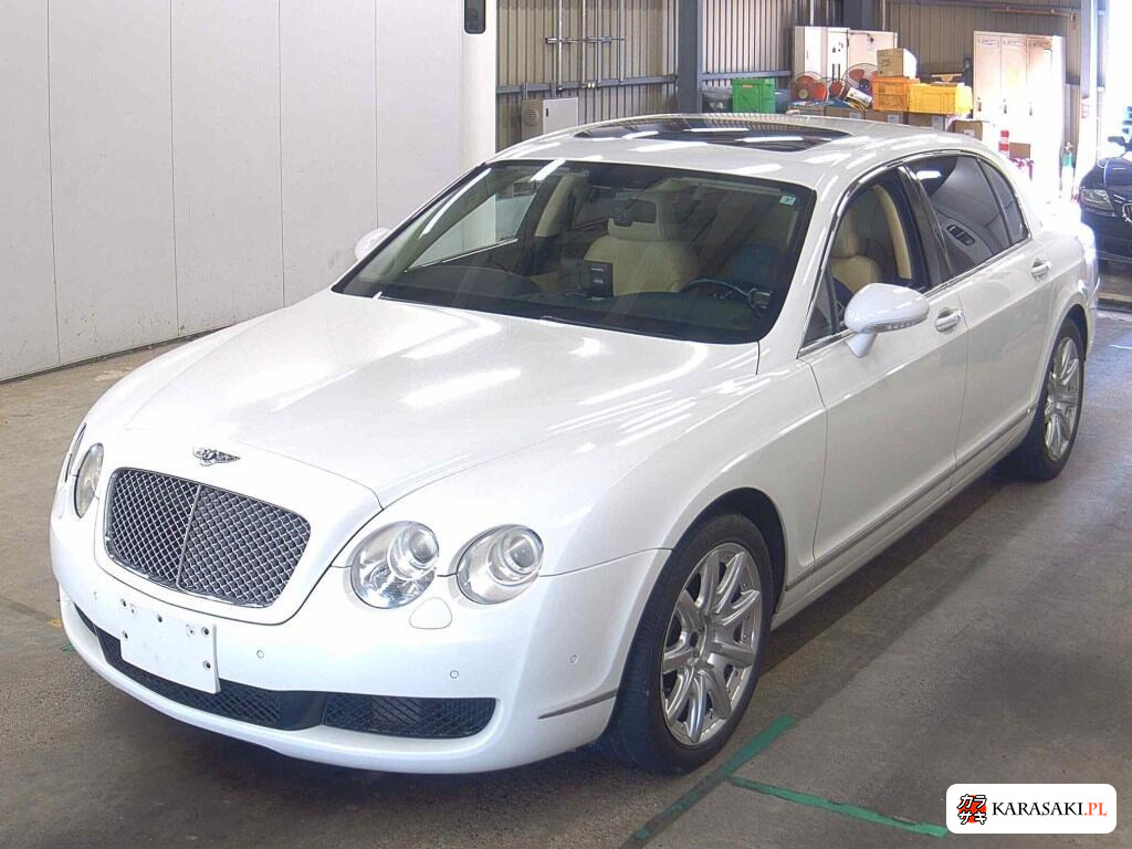 Bentley Continental 2007 z aukcji japońskiej