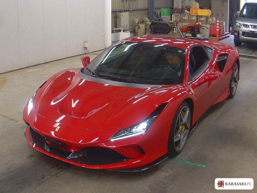 Ferrari F8 Tributo 2020 z aukcji japońskiej