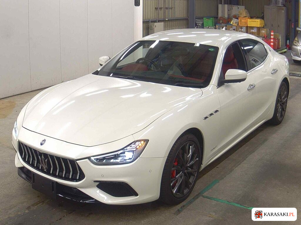 Maserati Ghibli 2019 z aukcji japońskiej