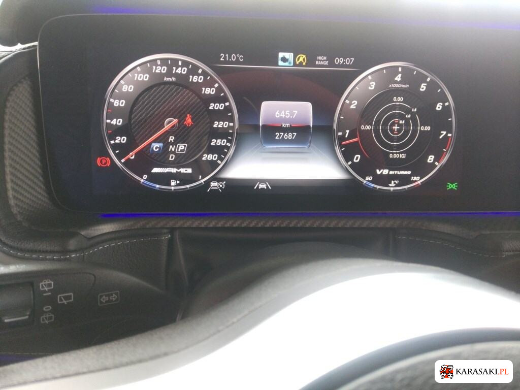 Mercedes-AMG G-Class 2022 z aukcji japońskiej