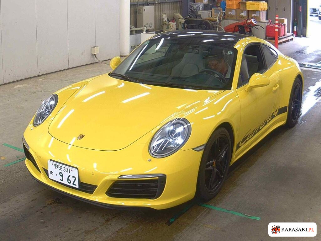 Porsche 911 2017 z aukcji japońskiej