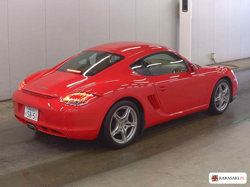 Porsche Cayman 2009 z aukcji japońskiej