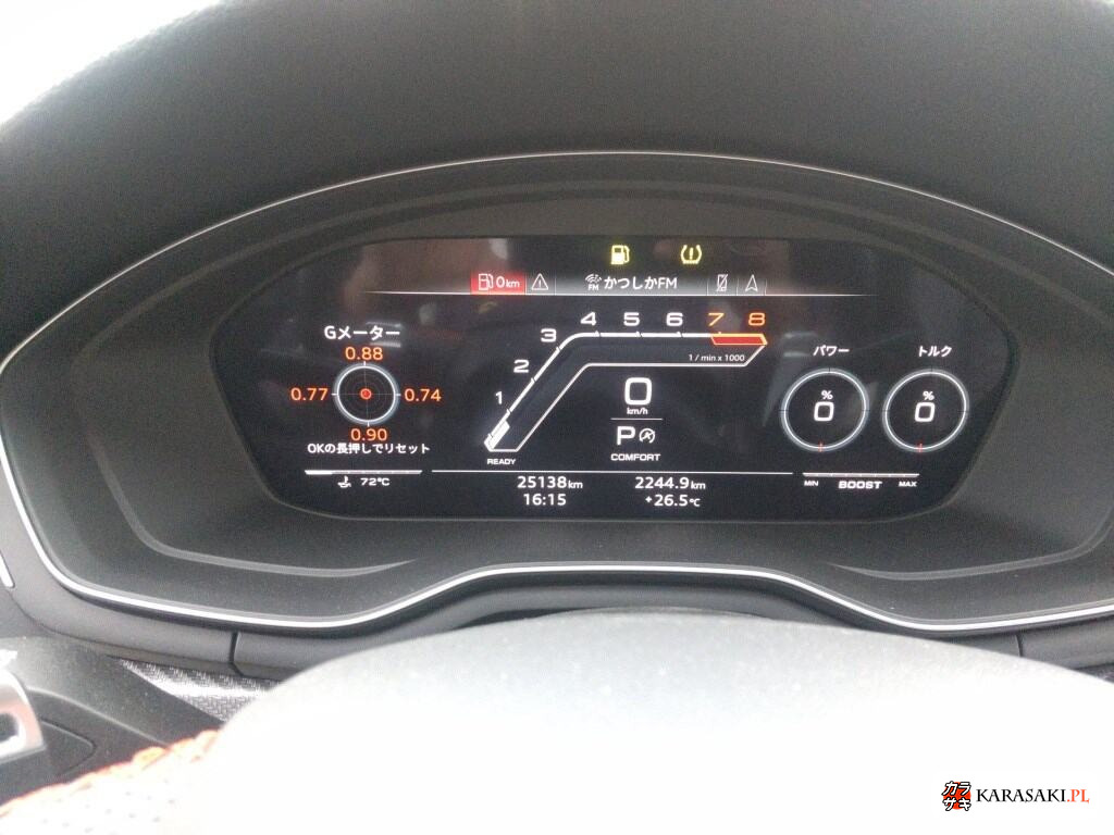 Audi RS5 2022 z aukcji japońskiej