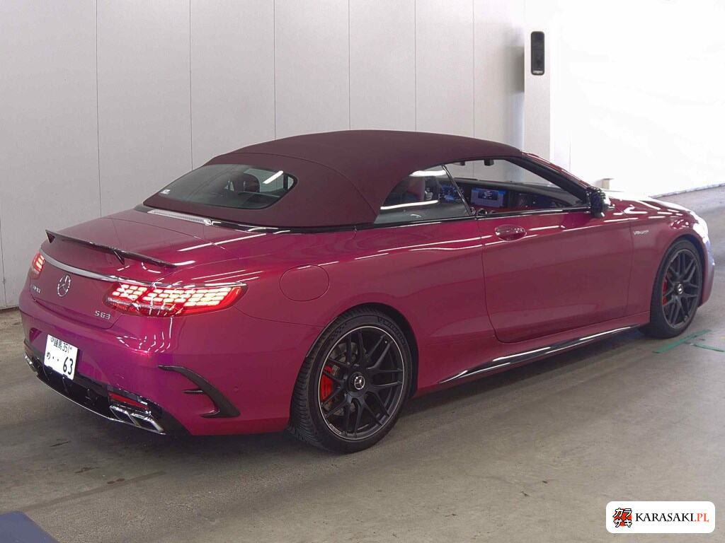 Mercedes-AMG S-Class 2020 z aukcji japońskiej