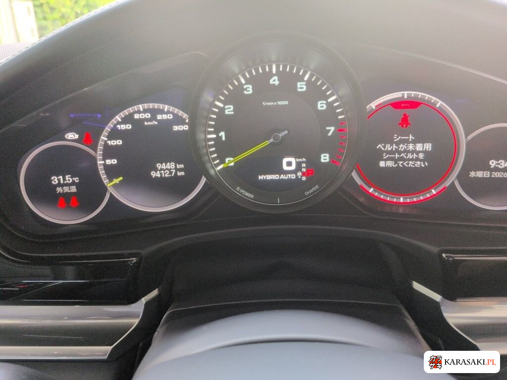 Porsche Panamera 2022 z aukcji japońskiej