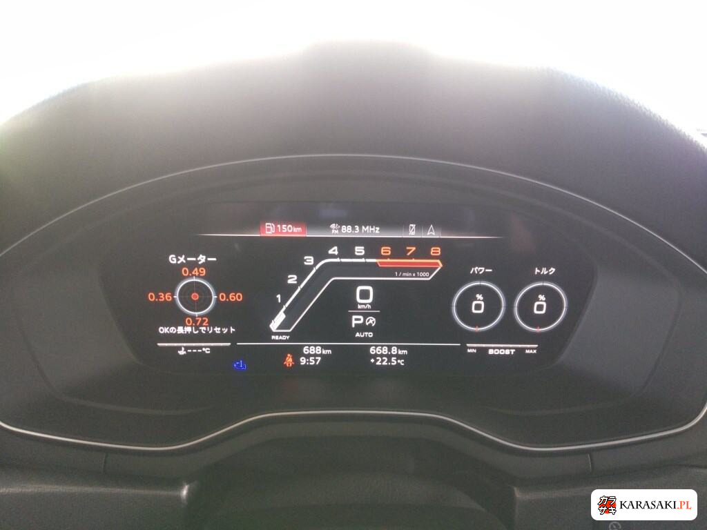 Audi RS4 Avant 2024 z aukcji japońskiej