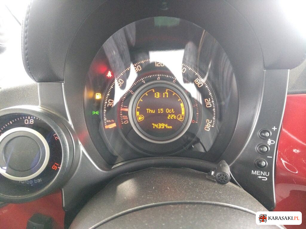 Abarth 500 2014 z aukcji japońskiej
