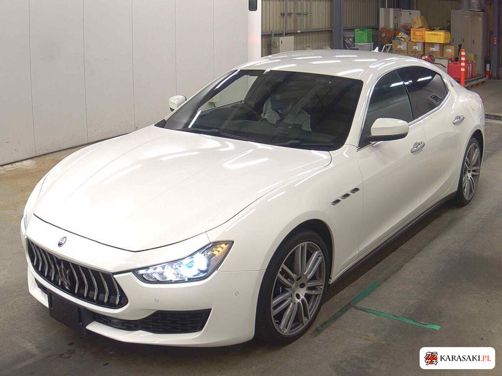 Maserati Ghibli 2019 z aukcji japońskiej