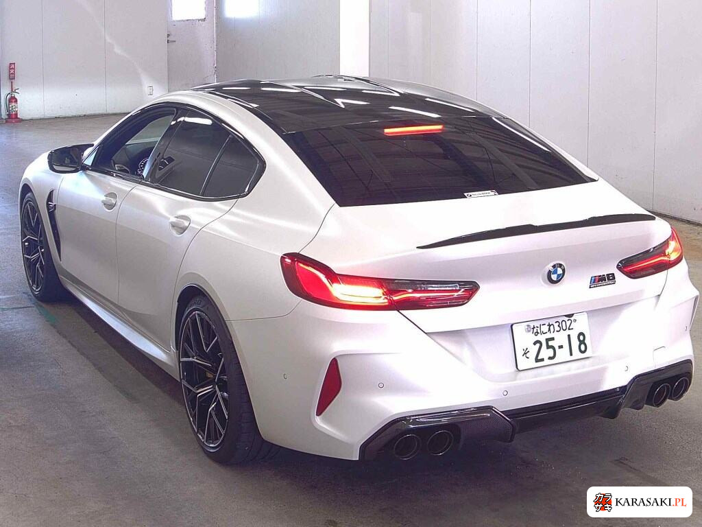 BMW M8 Gran Coupe 2021 z aukcji japońskiej