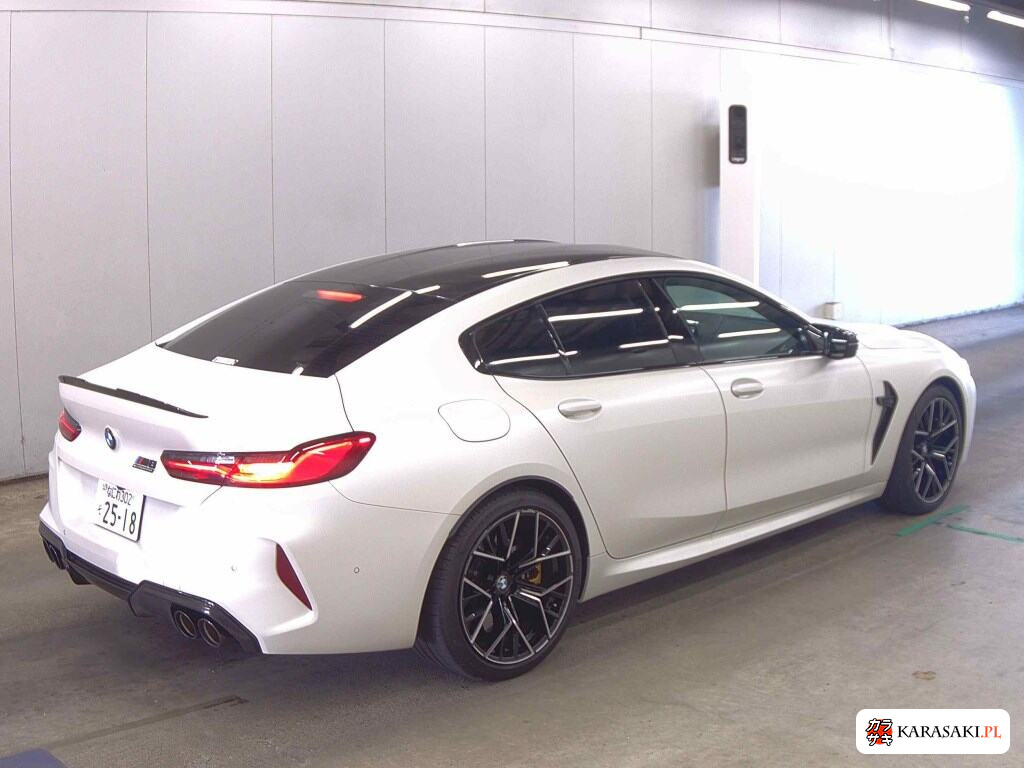 BMW M8 Gran Coupe 2021 z aukcji japońskiej