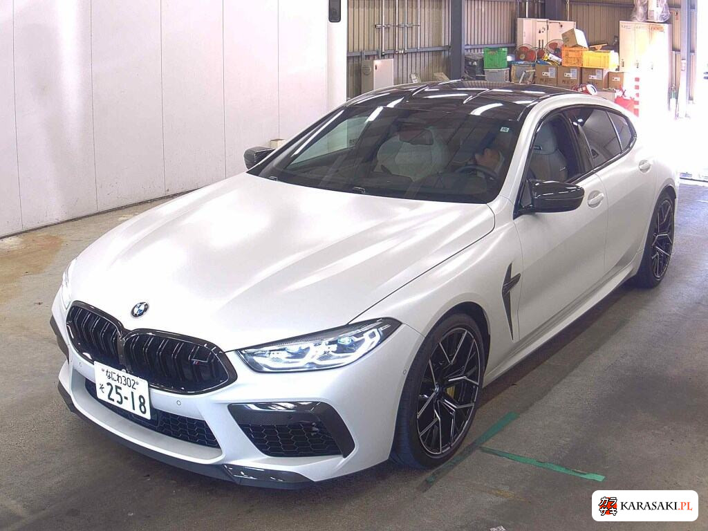 BMW M8 Gran Coupe 2021 z aukcji japońskiej