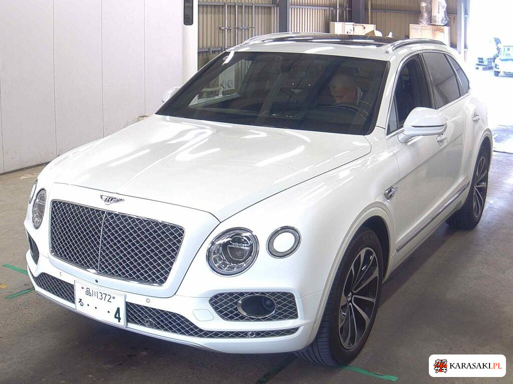 Bentley Bentayga 2016 z aukcji japońskiej