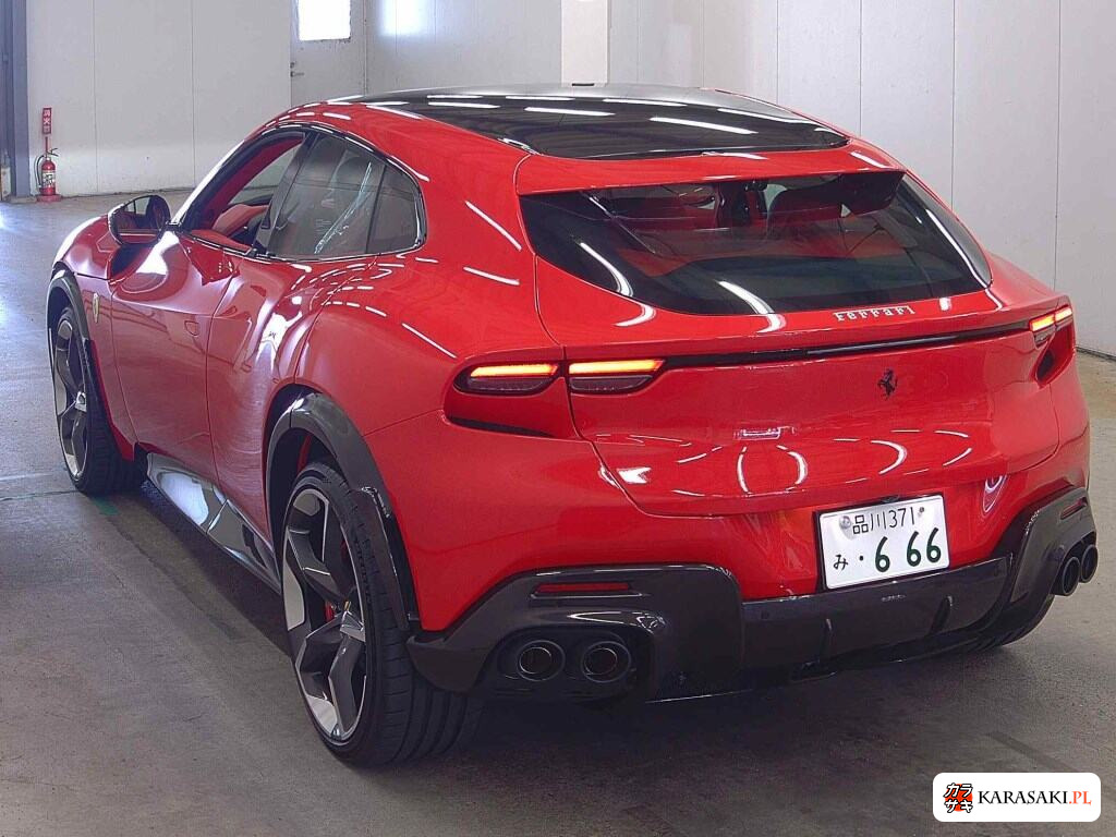 Ferrari Purosangue 2025 z aukcji japońskiej