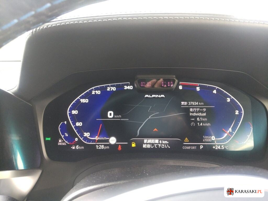 BMW Alpina D3 2021 z aukcji japońskiej