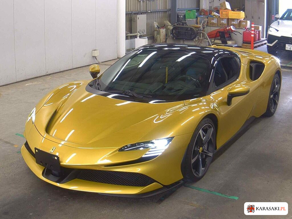 Ferrari SF90 Spider 2023 z aukcji japońskiej