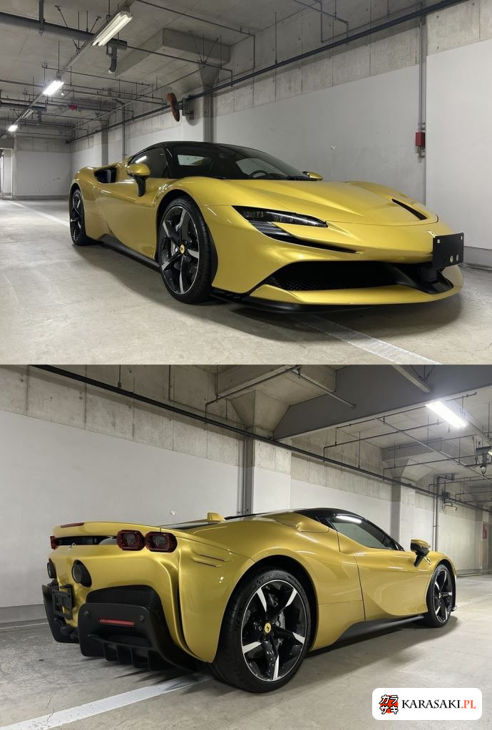 Ferrari SF90 Spider 2023 z aukcji japońskiej