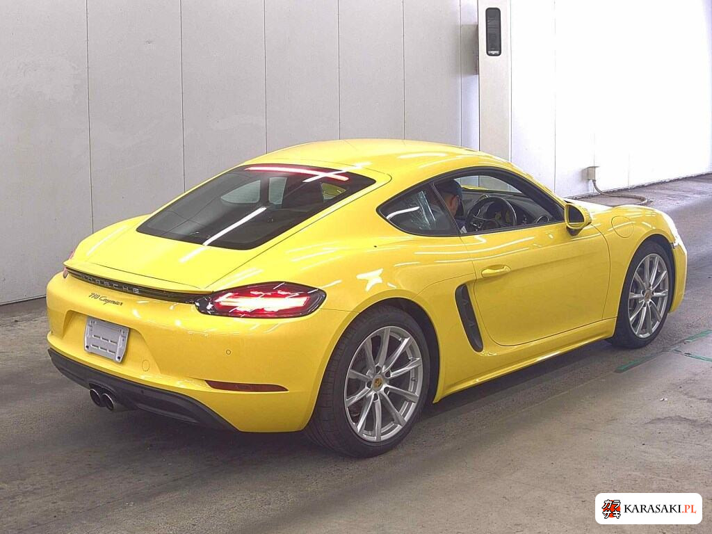 Porsche 718 Cayman 2019 z aukcji japońskiej