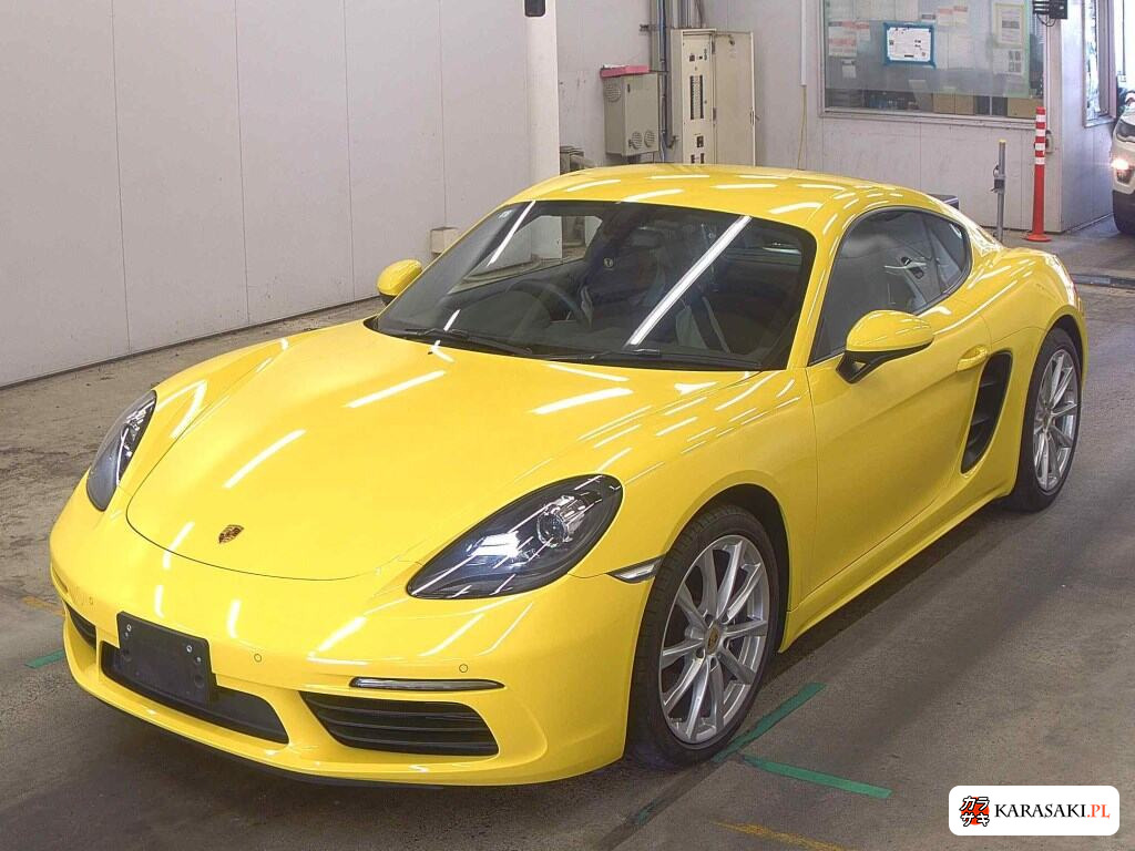 Porsche 718 Cayman 2019 z aukcji japońskiej